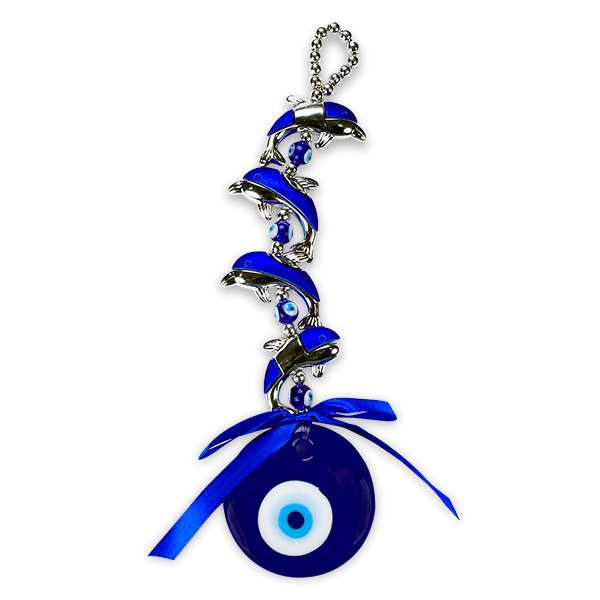 Dolphins Evil Eye Wall Hanging